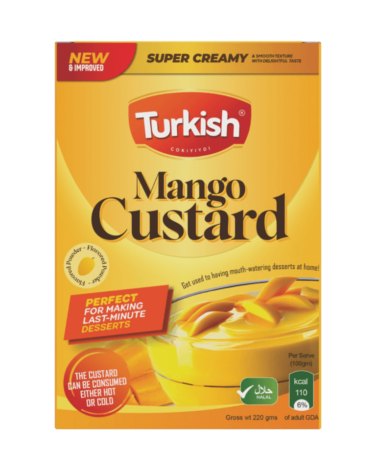 Turkish Mango Custard